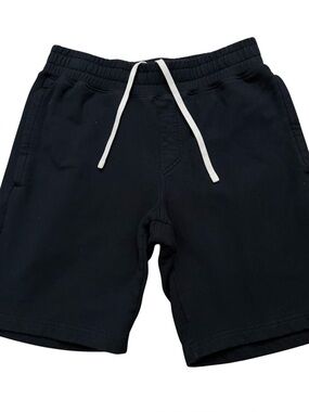 Travis Mathew Cloud Fleece Shorts Mens S Sweatshorts Drawstring Stretch Black